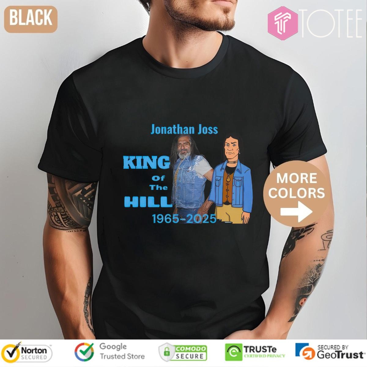 Kill Of The Hill Rip Jonathan Joss 1965-2025 T-shirt