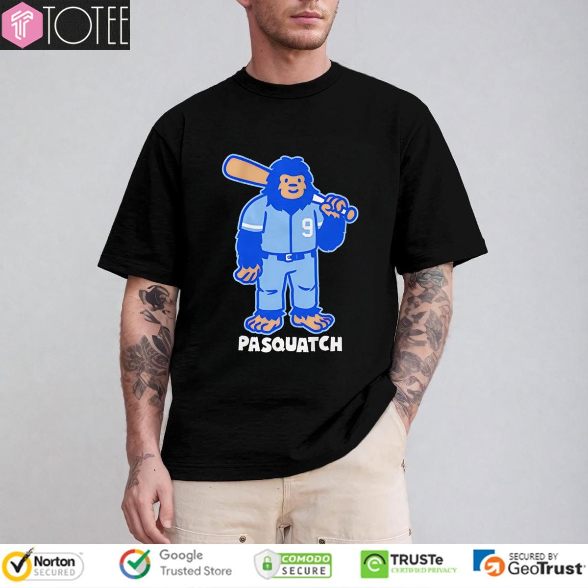 Pasquatch Parody Bigfoot Vinnie Pasquantino Kansas City Royals T-shirt