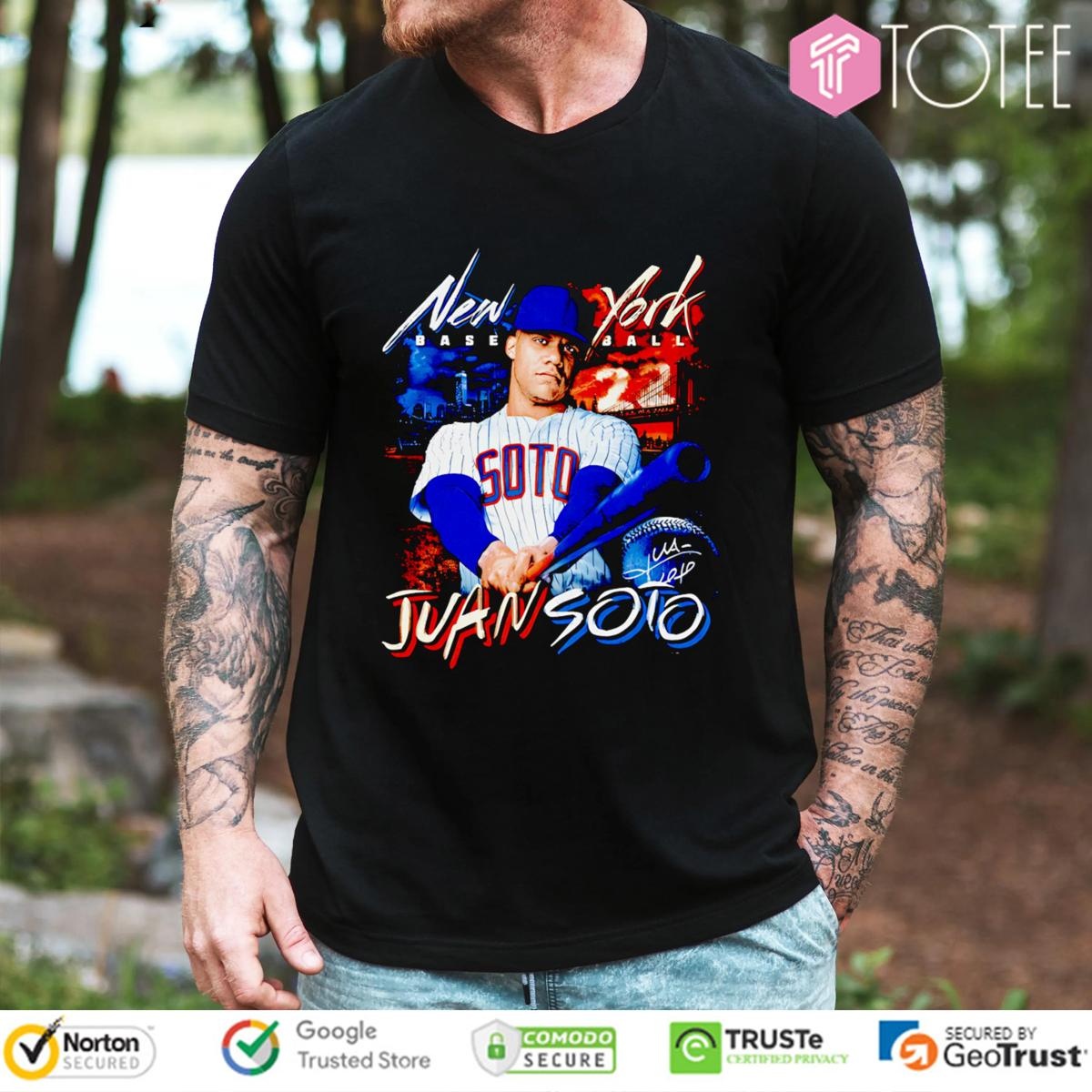 Juan Soto New York Mets Baseball Signature T-shirt