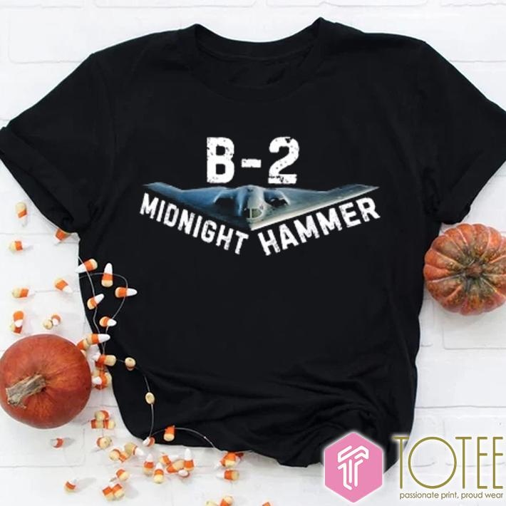 Midnight Hammer Military B2 Stealth Jet T-shirt