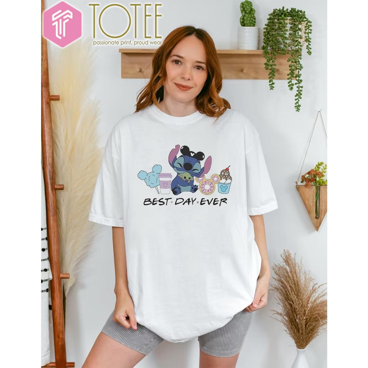 Stitch Best Day Ever Disney T-shirt