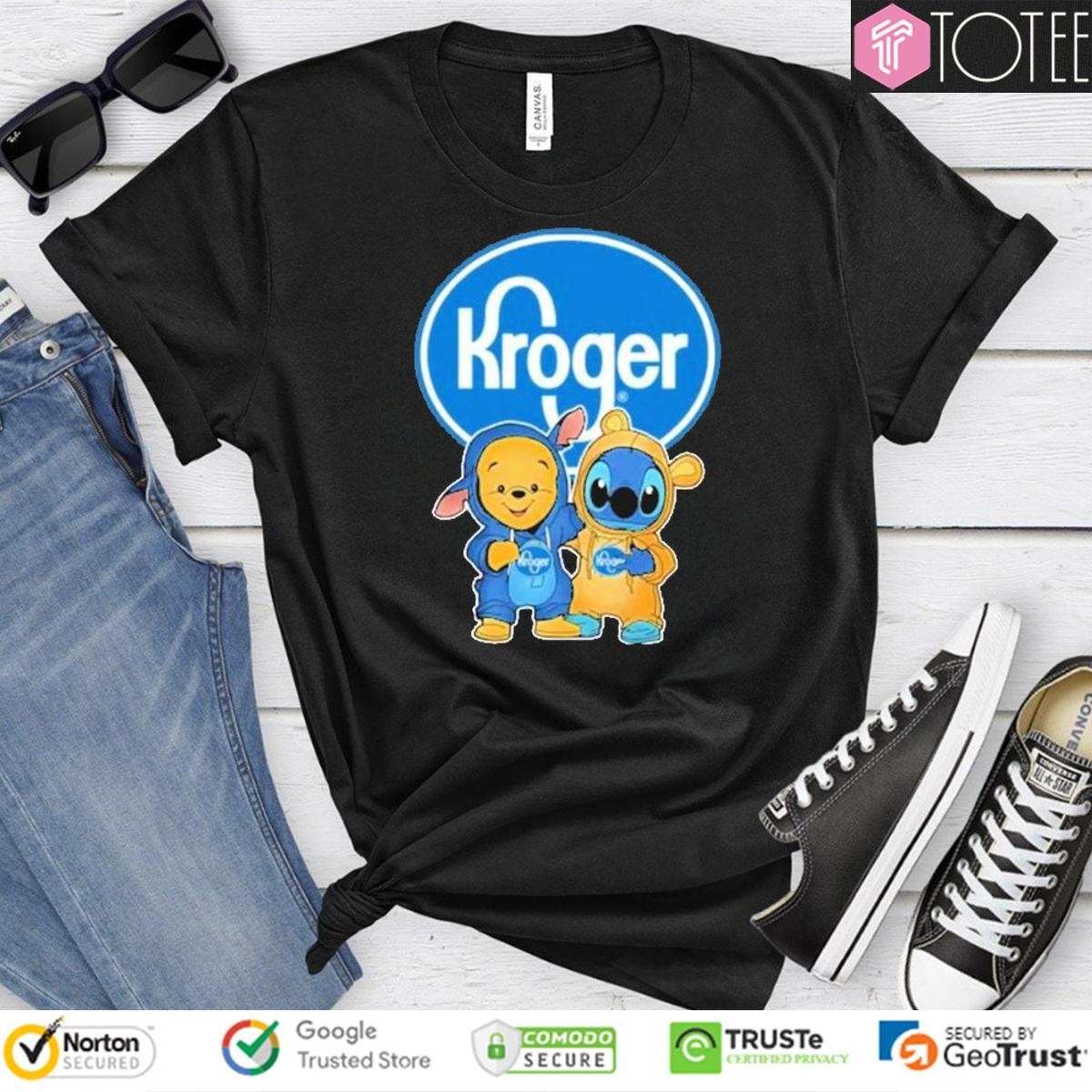 Kroger Pooh And Stitch T-shirt